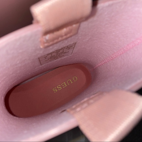 NWT Guess Kaye Pink rain boots - Picture 6 of 8